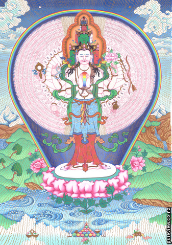 Avalokiteshvara - click to enlarge