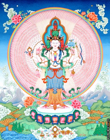 Avalokiteshvara - click to enlarge