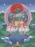 Green Tara - click to enlarge
